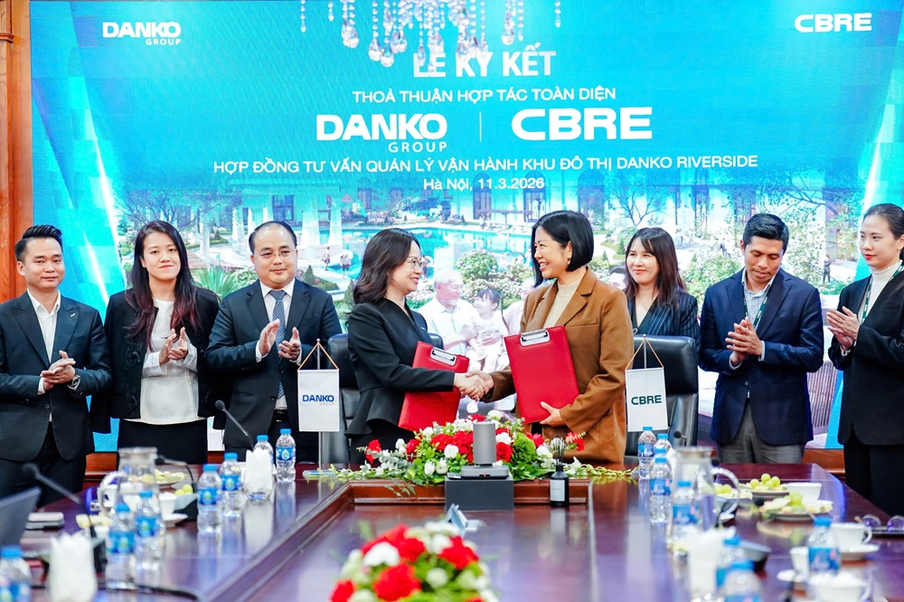 Danko Group và Danko Group hợp tác cùng CBRE, hướng tới nâng tầm chuẩn sống đô thị châu Âu