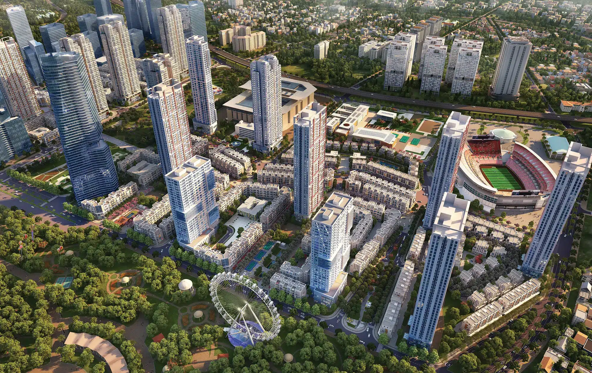 Quỹ hàng cho thuê liền kề, shophouse biệt thự chỉ từ 11 triệu/tháng The Manor Central Park